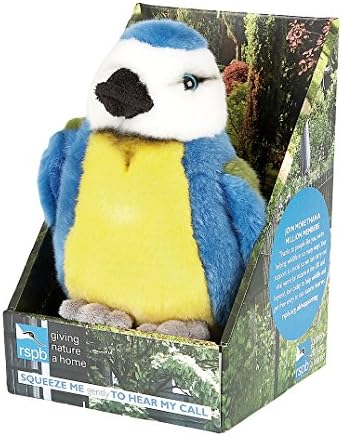 Ravensden RSPB Singing Bluetit Soft Toy