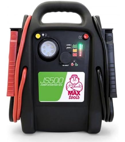 Avviatore Di Emergenza Start Booster P4 Professional 12V 2500A | Batteria Tampone Per Auto E Camper | Pinze Isolate 800A