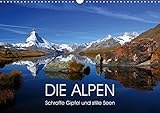 DIE ALPEN - Schroffe Gipfel und stille Seen (Wandkalender 2019 DIN A3 quer): Perlen des Alpenraums (Monatskalender, 14 Seiten ) (CALVENDO Natur) by 