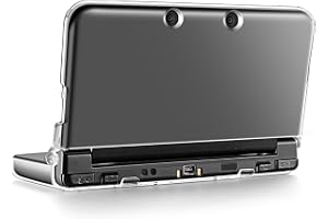 TNP-fodral kompatibelt med [NY Nintendo 3DS XL LL 2015] – ultraklart kristalltransparent hårt skal skyddande fodral skal för