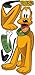 RoomMates Disney Mickeys Clubhouse Pluto Giant Wall Sticker