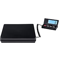 Steinberg Systems SBS-PT-40/1 Paketwaage Plattformwaage Digitalwaage (40 kg / 1 g, 24,5 x 24,5 cm, LCD Display, 2 x AAA…