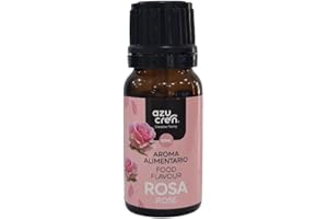 AZUCREN zucren - Saborizante para Repostería - Aporta Aroma y Sabor a tus Tartas, Bizcochos y Galletas -10 ML (Rosa)