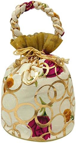 Favor Potli Wedding Handbag Long Indian Party Handmade Gift Clutch
