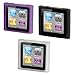 Produktbild Hama Sport Case MP3-Taschen-Set für Apple iPod nano 6G transparent/schwarz/lila