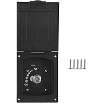 Box Doccia Esterno Per Camper E Barche - Connessione 1/2 Pollice, Nero, Facile Installazione - Foto 12