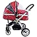 Universal Raincover For Silver Cross Wayfarer Carrycot Ventilated