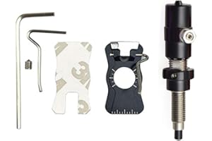 ‎SHARROW SHARROW Bogenschießen Magnetischer Pfeilauflagen und Cushion Plunger Aluminium Button Plunger Einstellbar RH/LH für Recurvebogen Bogensport Zubehör
