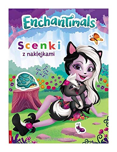 Preisvergleich Produktbild Scenki z naklejkami. Enchantimals [KSIÄKA]