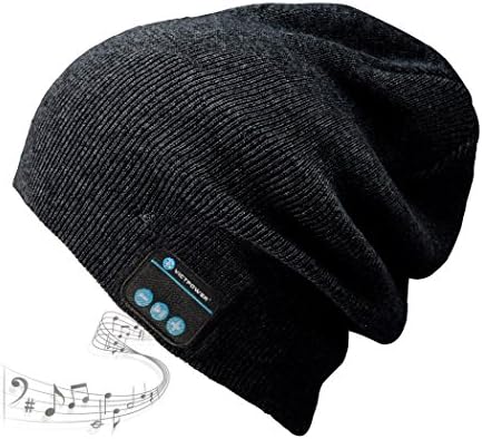 Bluetooth Headset Hat Victpower Wireless Bluetooth Music Beanie Hat with Stereo Speaker Headphones, Micro Phone, Hands free to receive calls &amp; music control for all smartphone and smart devices