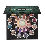 sombra ojos color burdeos  Paleta bhcosmetics Zodiac de 25 colores para sombra de ojos e iluminador