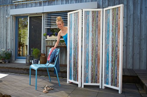 Livingwalls selbstklebendes Panel Pop up Panel Vintage Holzoptik fotorealistisch 2,50 m x 0,35 m bunt Made in Germany 942191 94219-1 - 4