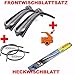 Produktbild BOSCH A088S + A351H Scheibenwischerset Vorne + Hinten + 2 INION Wischergummis 2mmService
