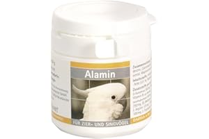 alfavet Alamine, vitamines B et acides aminés, énergie et résistance, en Cas de Stress, complément Alimentaire pour Oiseaux d'ornement et chanteurs, 30 g de Poudre