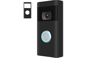 TYEYOBER 1Pcs Silicone Skin Case Cover Compatible With Ring Video Doorbell（2nd Gen）/ Ring Battery Video Doorbell Plus - Protect your RingDoorbell from Direct Infringement of Sun Glare, Weather & UV