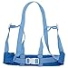 SODIAL(R) Baby Child Toddler Safety Easy Wash Harness & Step Walking Assistant Reins - Blue