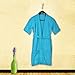 Skumars Love Touch - Solid - Large Kid Bath Robe - Turquoise Blue - Age:12 to 16 Years RS.649.00