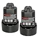 Produktbild 2X NeBatte 10.8V 2,5Ah Lithium Ersatz akku kompatibel Makita akku BL1013 BL1014 194550-6 194551-4 DF030DW DF030D DF030DWX DF330D TD090D TD090DWE TD090DWX TD090DWXW