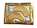Beauty Eye Mask Cooling Treatments Pure Natural Crystal Gold Collagen 5 Treatments