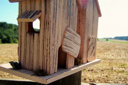 Hüwüknü Vogelhaus, WC, Donnerbalken - 5