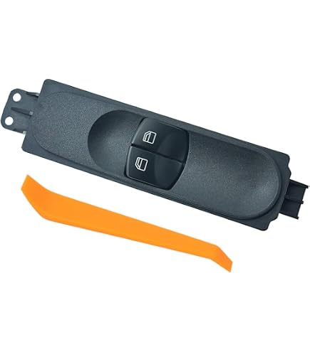 Ace Car Parts Left Side Short Arm Wing Mirror For Mercedes Sprinter Van 2006-2019 – Manual, Black, Clear Indicator, Passenger Side - View #2