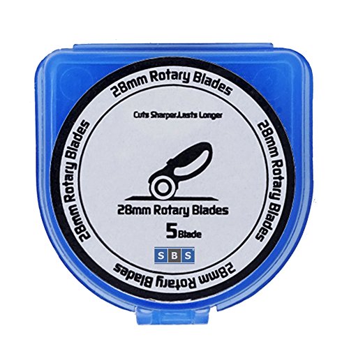 10 Stück SBS Ersatzklingen für Rollschneider ø 28mm Rundklingen Rollmesser Rotary Cutter - 3