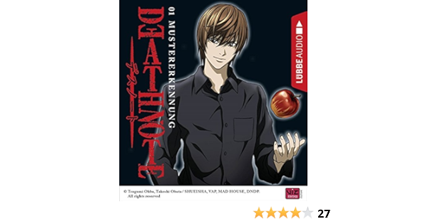 Death Note Folge 01 Mustererkennung Ohba Tsugumi Amazon It Cd E Vinili
