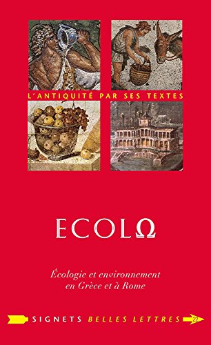 Ebooks gratuits en ligne télécharger EPUB Écolo (ÉcolΩ): Écologie et environnement en Grèce et à Rome PDF DJVU FB2 by author