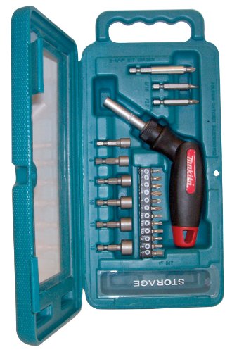 Makita P-71613 Ratschen + Bit-Set 23-tlg.