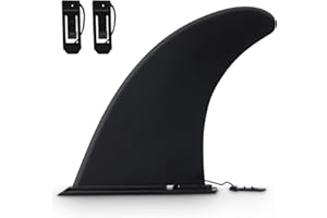 SENBALER Ailerons de Planche de Surf Amovibles,Sup Fin Dérive Universels pour Stand up Paddle Board Longboards Surfboard