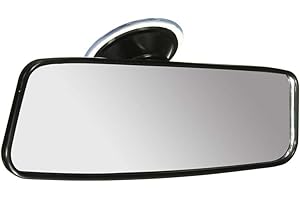 Homoyoyo Rétroviseur Universel D'aspiration Universelle Grande Clarté Rétroviseur Intérieur Grand Angle pour Voitures Camions SUV