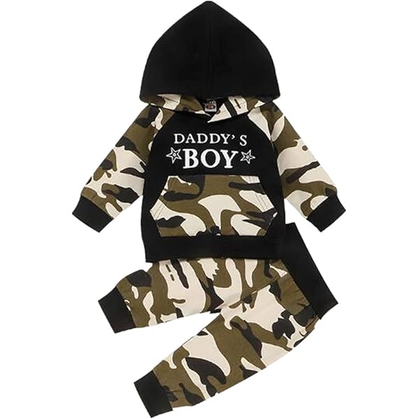SOLOYEE 2 stuks babyoutfits, 1-5 jaar, met letterprint, trui met