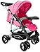 Tiffy & Toffee Baby Delight Premium Stroller Pram (Rose Pink) RS.4999.00