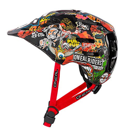 O'Neal Defender Crank Casco de Bicicleta, Multicolor, S/M
