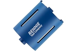 RENNIE TOOL COMPANY 132mm x 150mm Long Diamond Core Drill Bit. To Be Used In Concrete Masonry Brick Block Stone Granite. Diamond Drill Bit Core Drill. 1/2" BSP Thread. For Wet Or Dry Drilling