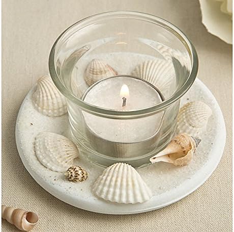Sea Shell Themed Candle Tea Light Holder