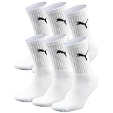 PUMA Unisex Crew Socks Socken Sportsocken MIT FROTTEESOHLE...