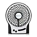 Produktbild USB Ventilator, Mini USB Tischventilator mit LED Light, tragbarer Handventilator USB Fan mit 3 Geschwindigkeitsstufen für Reisen und Zuhause, 12,4x 4,4x 14,8cm, Schwarz