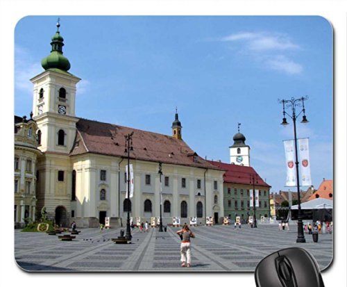 Preisvergleich Produktbild Sibiu city-piata mare-Romania Mouse Pad, Mousepad