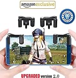 #7: Annant™ PUBG Gaming Joystick for Mobile ● Trigger for Mobile Controller ● L1 R1 with Sensitive Shoot and Aim Fire Buttons/Knives Out/Rules of Survival PUBG Gaming Trigger for Android & iOS