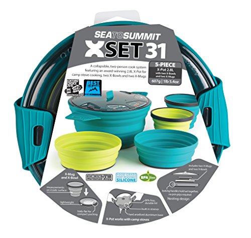Sea to Summit - Xset 31 5Pc Xpot 2.8L 2 Xbowls. 2 Xmugs, Color Multicolour