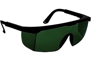 RUMGUG Lunettes de Protection pour Épilation au Laser et Lumière Pulsée, Lunettes de Sécurité Laser UV Équipement De Beauté Lunettes Anti-éblouissement pour Travail Laser Élimination Tatouage