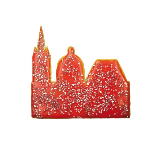 Aachener Dom Souvenir & Ausstechform in rot - 5