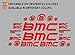 Price comparison product image PEGATINAS BMC F167 VINILO ADESIVI DECAL AUFKLEBER MTB STICKERS BIKE ROJO