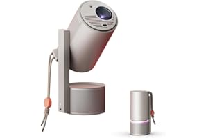 ‎XGIMI XGIMI MoGo 3 Pro 1080P Mini Beamer,Google TV mit Lizenziertem Netflix,Integriertem Verstellbarem Ständer,Tragbarer Beamer,450 ISO Lumen,ISA 2.0, 2x5W Harman Kardon