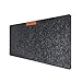 Produktbild WYYGMX Mauspads Tischdecken Mauspad, Gaming Mauspad Tastatur Mauspad für Schreibtisch PC Extended Filz (Dunkelgrau)
