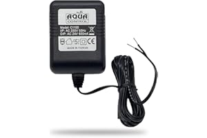 Aqua Control - Transformator für Gartenbewässerungsprogrammierer, 220 V auf 24 V, mit 1,8 m Kabel. Kompatibel mit allen Elektrisch Betrieben Programmierer