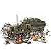 Produktbild Yyz 1377 PCS Model Scorpion Heavy Truck Military Battlefield-Children es Small Granule Building Block Military Model Birthday Gift
