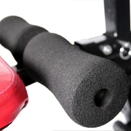 Bauchtrainer Sit-up Bank klappbar inkl. gepolsterte Beinfixierung - 3