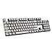 Produktbild Feicuan PBT Electroplating Metal 104 Keys Cap Cover Backlit Replacement Keycap für Mechanische Tastatur -Silver